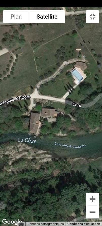 Hotel Domaine Du Moulin De Cors La Roque-sur-Cèze Zewnętrze zdjęcie