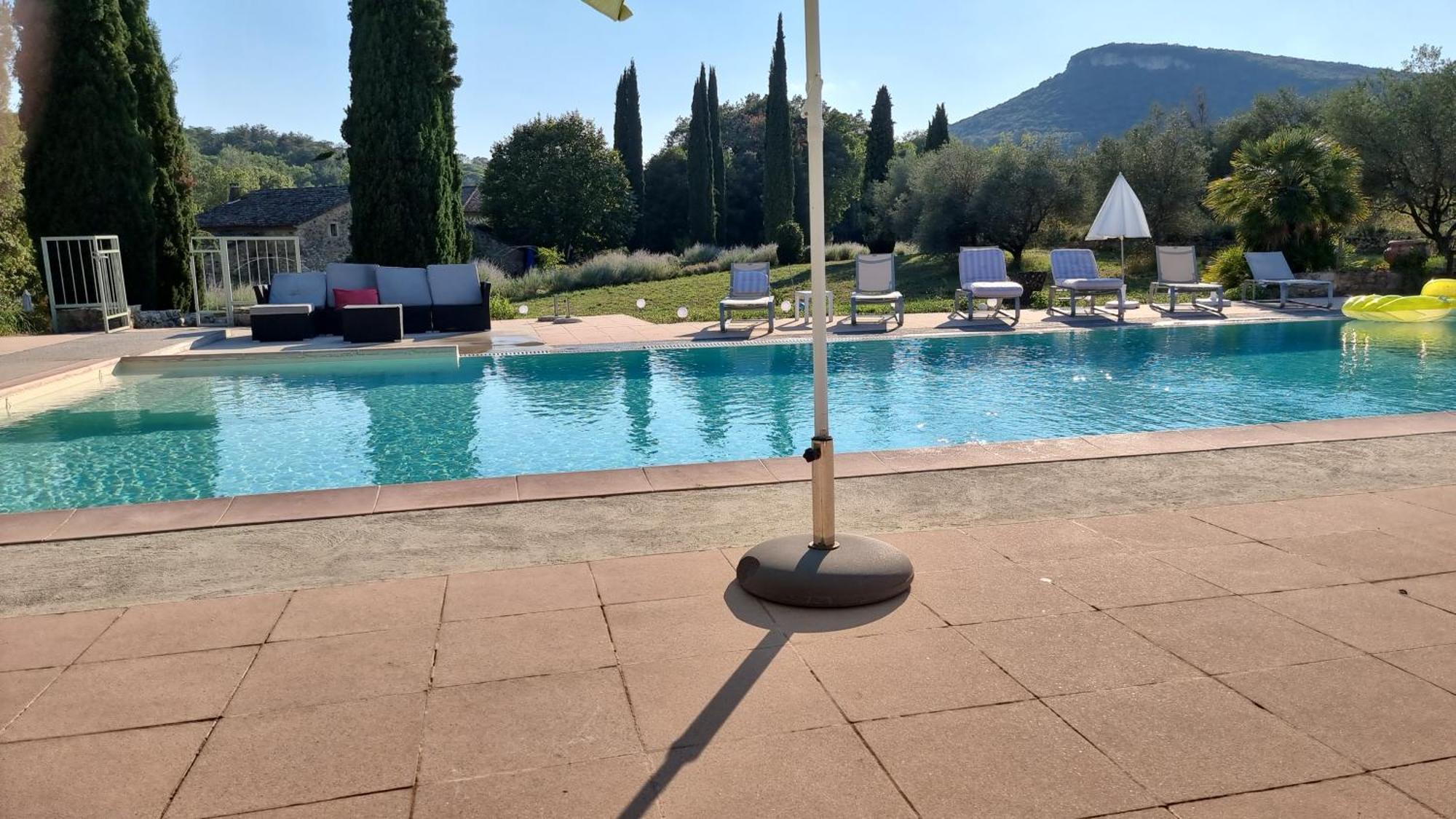 Hotel Domaine Du Moulin De Cors La Roque-sur-Cèze Zewnętrze zdjęcie